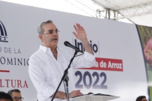 Luis Abinader Corona, presidente de la República Dominicana. Foto de Johnny Rotestan