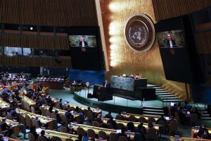 Para suspender a Rusia se requería una mayoría de dos tercios en la Asamblea General, el órgano donde se sientan los 193 Estados miembros de Naciones Unidas,