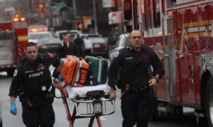 Las imágenes del tiroteo en Nueva York tomada por los pasajeros