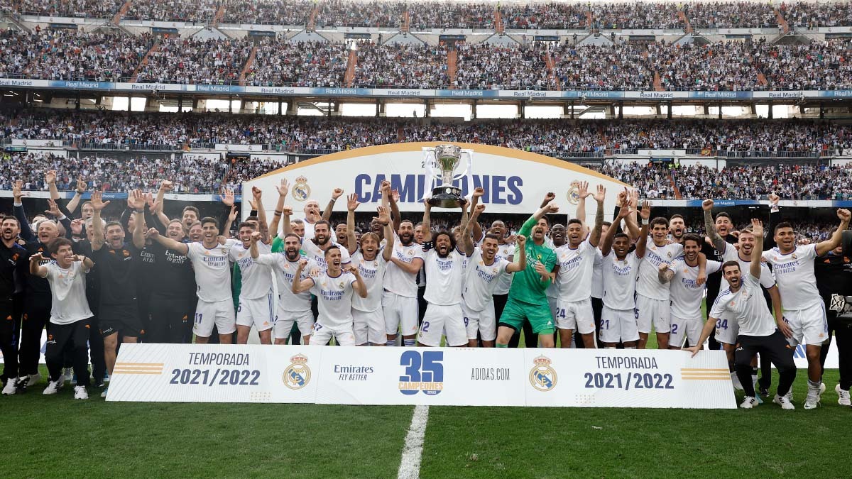 Real nuevas máximo campeón de España