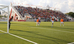 Los seis equipos participantes han sido divididos en dos grupos: El grupo A, compuesto por Cibao FC (DOM), Violette Athletic Club (HAI)  y Cavalier SC (JAM)