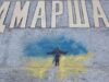Vandalizan monumento suizo en honor a Rusia pintándolo con colores de Ucrania