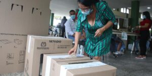 Los puestos de votación en la frontera con Venezuela fueron instalados en los departamentos de Norte de Santander, Arauca, La Guajira y Guainía.
