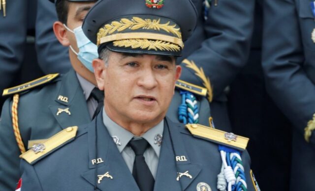 Director general de la Policía Nacional,  Eduardo Alberto Then