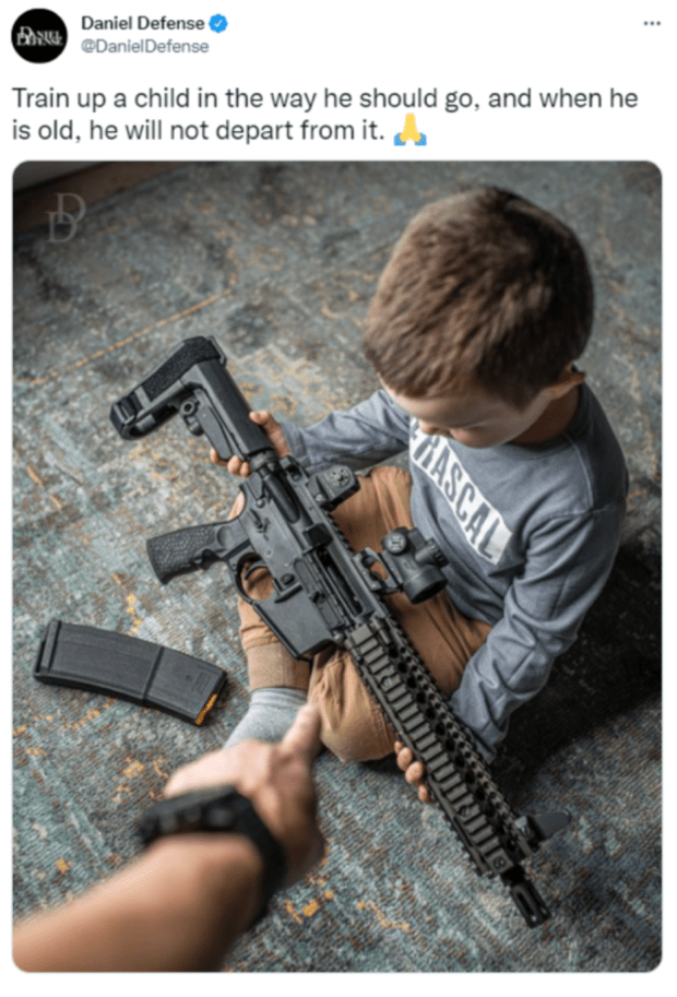 Daniel Defense: al fabricante del arma del tirador de Texas le gustan niños