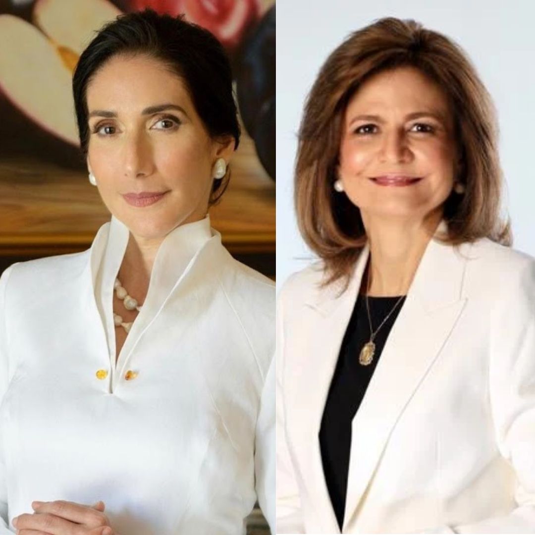 Primera dama, Raquel Arbaje y Vicepresidenta Raquel Peña