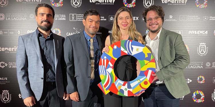 República Dominicana participó en el 5.º Foro de Coproducción y Negocio de Premios Quirino Fernando Santos, Tomás Pichardo, Marianna Vargas Gurilieva y Ricky Gluski
