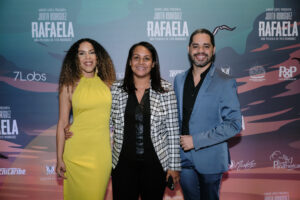 En la foto: Judith Rodríguez, Zumaya Cordero y Danilo Reynoso