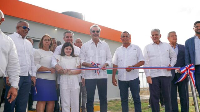 Abinader inaugura primera estación de pesaje de residuos sólidos del país