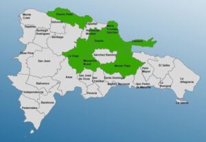 Ocho provincias en alerta verde por vaguada que incide sobre el país