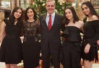 Abinader asistirá a graduación de una de sus hijas