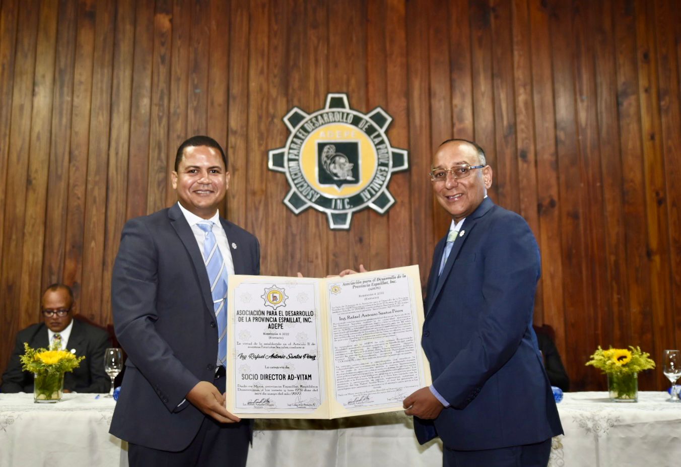 Reconocen trayectoria de Rafael Santos Pérez en la provincia Espaillat